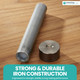 Mushroom Rivet Punch & Base Setter Tool - 12mm / 14mm